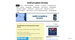 Desktop Screenshot of anticorruptionsociety.com